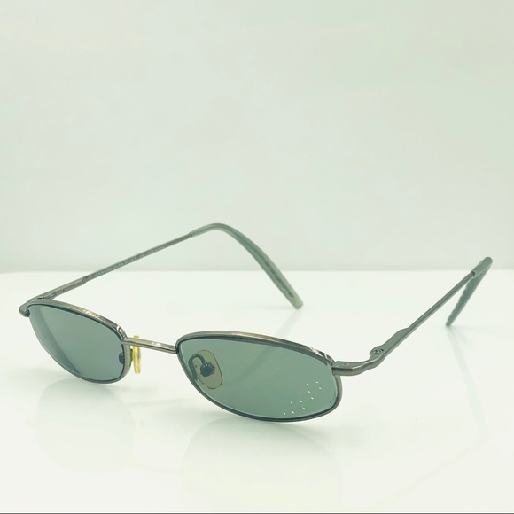 CanyonRiverBlues CRB209 Gunmetal Oval Sunglasses - Picture 2 of 5